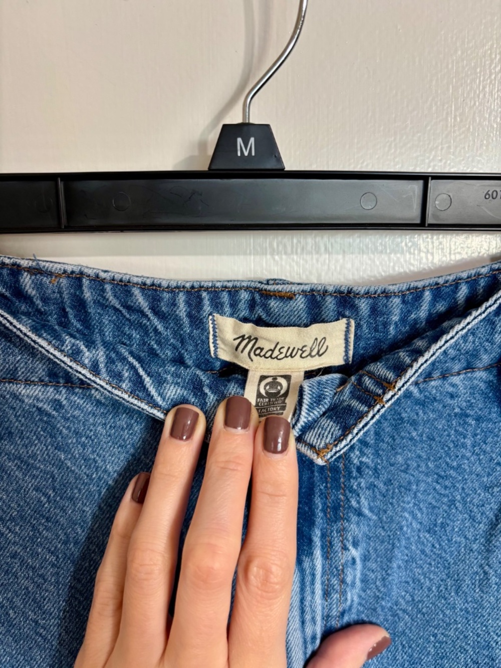 Madewell Wide Sweep Trouser Jeans Size 28 - Picture 7 of 9